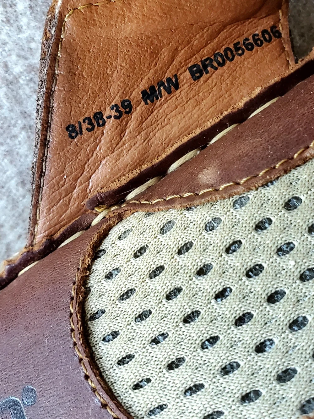 Born Brown Leather Sandals - Picture 7 of 7